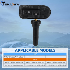 Nuevo Sensor TPMS 68249197AA 68239720AA Preprogramado 433MHz Sistema de Monitoreo de Presión de Neumáticos Repuesto 2014-2018 para Jeep 1500 - Product Image 5