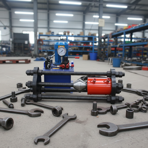 Machine hydraulique intégrée de haute qualité pour le retrait et l'installation de goupilles, extracteur de goupilles, presse de bagues et outil de réparation de maillons de chenilles - Product Image 1