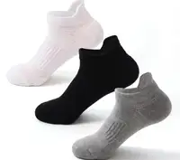 ถุงเท้ายาวถึงข้อเท้าสำหรับผู้ชาย,ถุงเท้าเทนนิสทำจากผ้าฝ้ายระบายอากาศได้ดีตามความต้องการ