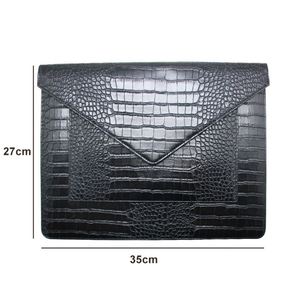 Sac pour ordinateur portable en cuir PU personnalisé Boshiho, étui pour tablette, étanche, pour homme et femme, sac pour ordinateur portable MacBook/Pad - Product Image 6