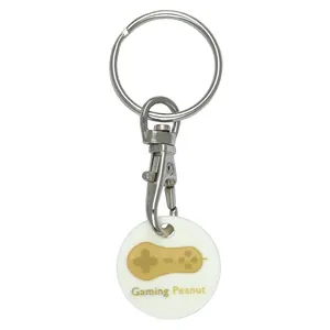 Gettone <b>plastica</b> riciclata gadget sostenibili - Product Image 1