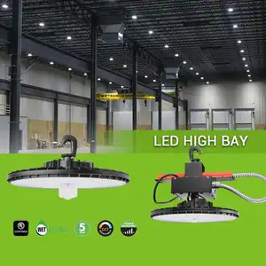 Commercial Industrial Lighting 100W 150W 200W Ufo Led High Bay Lights For Warehouse Gymnasium Garage