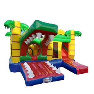 Gorila inflable cocodrilo inflable Combo gorila tobogán Casa de rebote patio trasero alquiler fiesta Pvc Unisex - Product Image 5