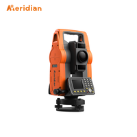 Station totale manuelle Meridian MTS-102 avec écran couleur haute définition, précision de 2'', mesure de distance sans prisme jusqu'à 1000 m