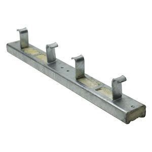Perfil en U de 41x21 para soporte de techo HVAC, estándar europeo, material Q235/SS304/SS316, corte a medida - Product Image 2