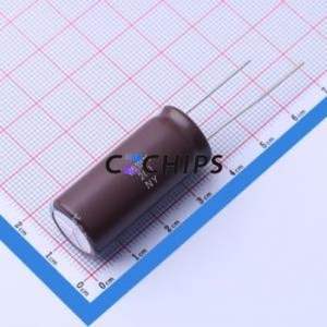 Condensador Electrolítico de Aluminio de Montaje Pasante EKXJ401ELL101MLP1S, D16xL35.5mm, 100uF, 20%, 400V, 760mA-120Hz - Product Image 2