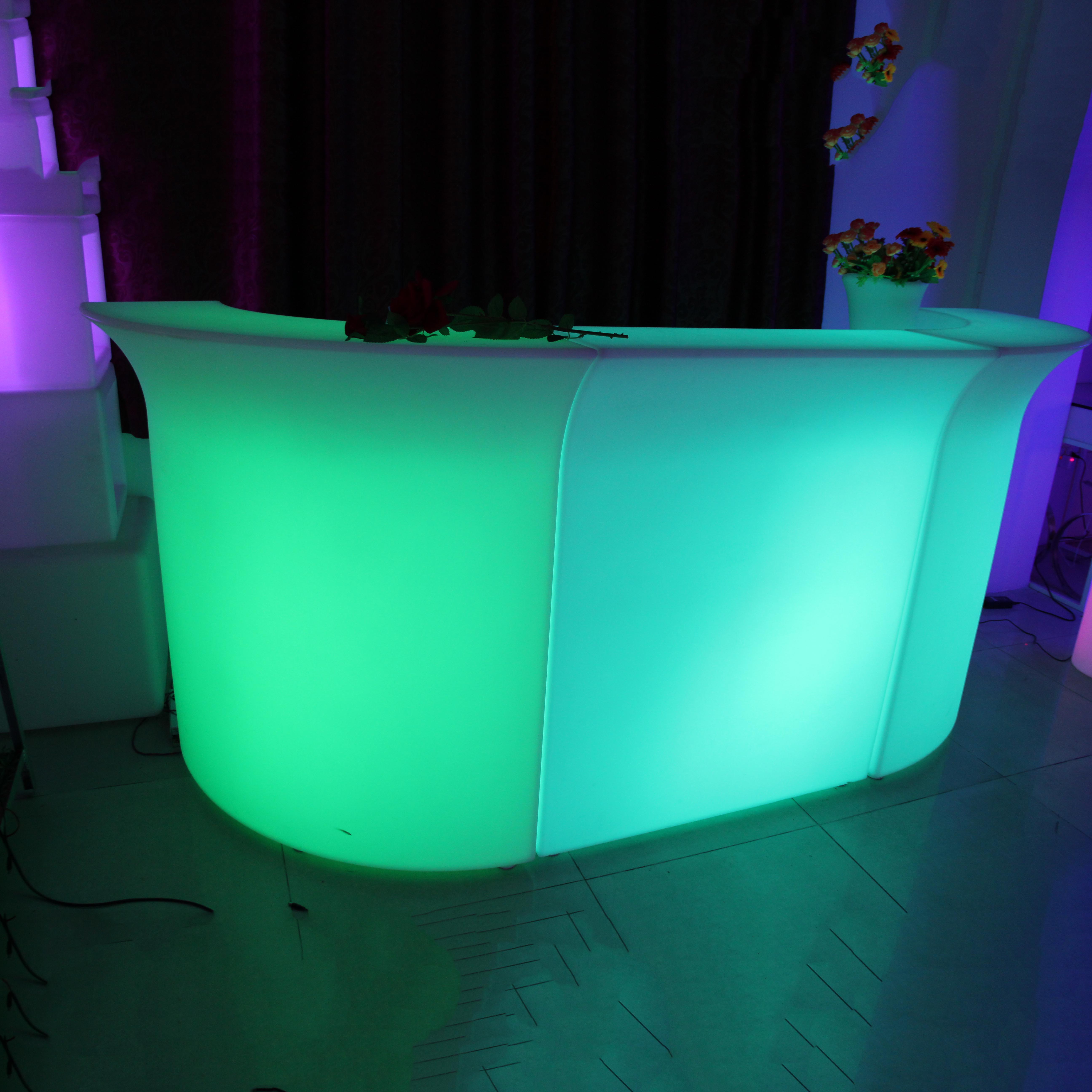 Luminous Counter Cocktails RGB Color Changing Bar Lamp Garden Party Wine LED Tables