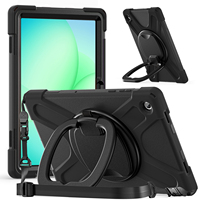 2025 Tendance Couvertures et Étuis pour Tablette pour Samsung A9 A11 Plus Heavy Duty Anti Drop Robuste Tablette Cas Main Bandoulière