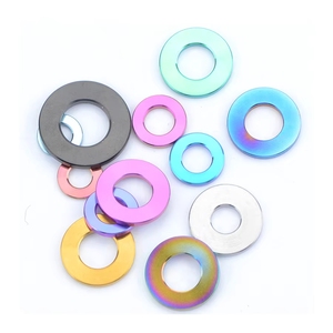 Pernos de Aleación de Titanio Grado 5 Pulidos GR5 con Arandela Plana Ligeros M5/M6/M8/M10/M12/M1 para Motocicleta, Bicicleta de Montaña y Carretera Haosheng - Product Image 3