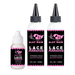 Colle pour perruque à étiquette privée, résistante à l'eau et à la transpiration, forte tenue, <span class=keywords><strong>spray</strong></span> de colle pour perruque 150 ml, colle pour perruque à dentelle frontale - Product Image 1