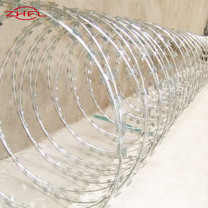 Alambre de Acero Galvanizado de Alta Resistencia en Espiral para Protección Segura de Obras de Construcción - Product Image 2