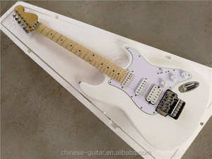 กีตาร์ไฟ<span class=keywords><strong>ฟ</strong></span>้า Flyoung สีขาว ราคาถูก กีตาร์ไฟ<span class=keywords><strong>ฟ</strong></span>้าพร้อมปิ๊กอัพ SSH บริดจ์ Floyd Rose - Product Image 6