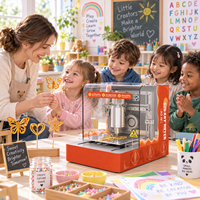 Robot de peinture au sucre intelligent entièrement automatique pour enfants, équipement de peinture au sucre parent-enfant