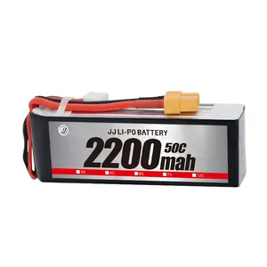 7.4v 11.1v 14.8v 22.2v 2s 3s 4s 6s rc lipo batterie 2200 mah 5000mah 5200mah batterie lipo personnalisée