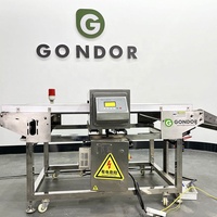 Équipement Détecteur de métaux d'emballage en feuille d'aluminium Machine à fruits de mer pour l'industrie de la boulangerie Emballage alimentaire