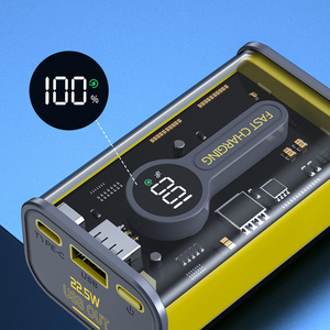 Sạc Dự Phòng Mini Trong Suốt 10000Mah Mới Bộ Sạc Nhanh USB C Sản Phẩm Thịnh Hành Sạc Dự Phòng Di Động - Product Image 3