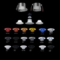 Plafonnier LED à spectre complet pour la maison, anti-éblouissement, corps en aluminium, IP44, éclairage de couloir, lumière de plafond principale pour salon