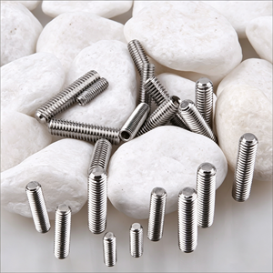 สกรูหัวหกเหลี่ยมปลายแบน สแตนเลส สกรูเมตริก - Product Image 3