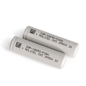 แบตเตอรี่ลิเธียมไอออนแบบชาร์จได้ Molicel IMR-18650-P28A 18650 ความจุ 2800mAh 3.7V รูปทรงกระบอก สำหรับอุปกรณ์อิเล็กทรอนิกส์สำหรับผู้บริโภค - Product Image 3