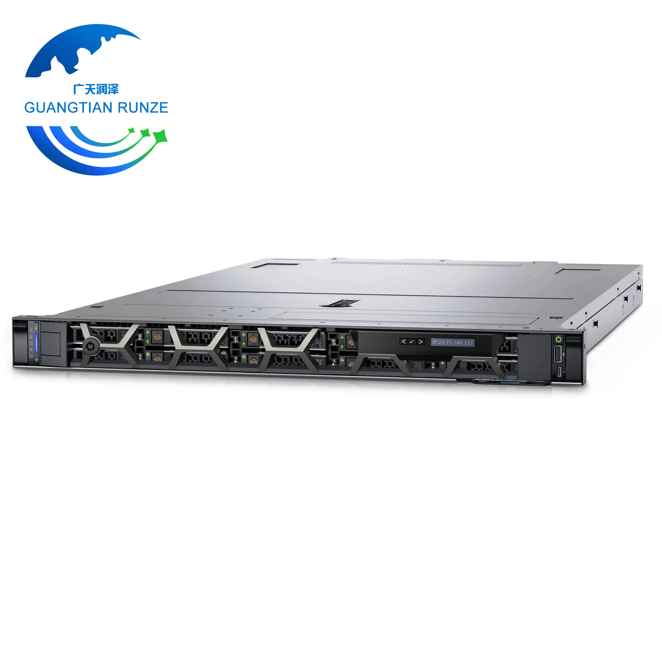 מעבד PowerEdge R650 אינטל Xeon 1U שרת מתלה