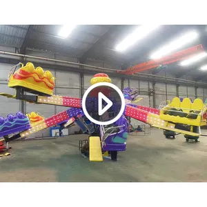 テーマ楽しい遊園地機器フェアグラウンドアトラクション回転キッズライドバウンスマシンジャンプライド販売用