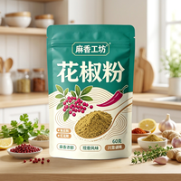 Sachet Doypack de qualité alimentaire UE, anti-UV et résistant à l'humidité, pour emballage personnalisé de sauce au piment à finition mate