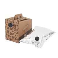 Boîtes d'emballage personnalisées pour tasses à café avec carton et impression sur mesure, carton portable pour boissons de pique-nique au feu de camp, anti-fuite