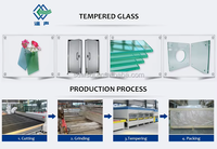 Verre flotté laminé PVB coloré avec revêtement Low-E, teinté multicolore pour escaliers extérieurs et applications en entrepôt