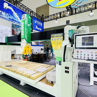 Machine de découpe de pierre Anyth Italy DDX System, système CNC 5 axes + 3 axes, scie à pont pour marbre et granit