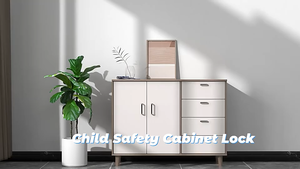 Cierres de Seguridad para Niños, Plástico, Fácil Instalación, Diseño Moderno para Armarios, Alacenas y Cajones - Product Image 3