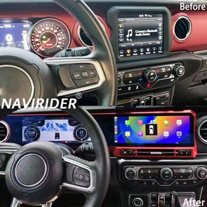Radio para Auto de 24.6'' para JEEP WRANGLER 2018-2022, Pantalla LCD Android QLED Doble, Reproductor Multimedia, GPS, Estéreo, 4G, Android Auto, 1 Año de Garantía - Product Image 3