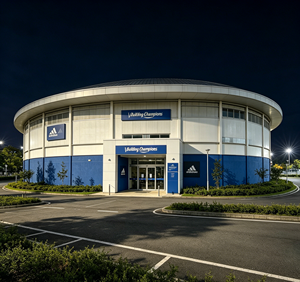 Prefabricated Construction Steel Structure Gymnasium Stadium Sports HallNatatorium - Product Image 2