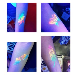 <span class=keywords><strong>Pintura</strong></span> Brillante <span class=keywords><strong>Fluorescente</strong></span> de Color Neón que Brilla en la Oscuridad, 5g, para Cara, Cuerpo, Uñas, <span class=keywords><strong>Tatuajes</strong></span> Temporales, Fiestas, Moda - Product Image 6