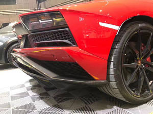 Kit carrosserie pour <span class=keywords><strong>Lamborghini</strong></span> AVENTADOR <span class=keywords><strong>LP750</strong></span>-<span class=keywords><strong>4</strong></span> <span class=keywords><strong>SV</strong></span>, nouveau style OEM, fibre de carbone, lèvre avant, jupe latérale, diffuseur - Product Image 5