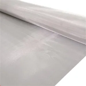 Pantalla de filtro de mallas de alambre de acero 304/316 SS 20/40/60 80/100/150/200/300/400 micras tela de filtro de malla de alambre tejido de acero inoxidable