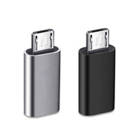 Adaptador Convertidor de Tipo C Hembra a Micro Macho al por Mayor, Conectores de Material para PC, Hub USB C para Teléfono Móvil Android, Tipo de Salida de CA