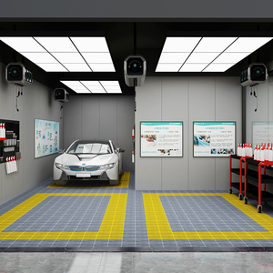 Conjunto completo de lavadora de coches eléctricos para mantenimiento de automóviles, equipos de garaje de belleza para uso en taller, función de limpieza a presión - Product Image 3