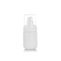 Bouteille en plastique PET PCR de 50 ml, 100 ml, 120 ml pour usage cosmétique, bouteille avec pompe à lotion pour sérum de soin de la peau, emballage de bouteille vide