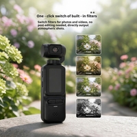 Caméra d'action portable 720P grand angle avec rotation à 180°, lampe torche LED intégrée, prise en charge jusqu'à 128 Go