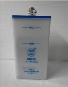 GN200 KL200P <span class=keywords><strong>1.2</strong></span>โวลต์200AH @ 5hrs การจัดเก็บแบตเตอรี่นิกเกิลแคดเมียมแบตเตอรี่สำหรับ UPS - Product Image 2