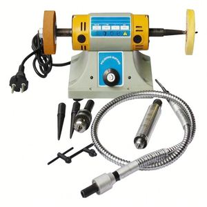 Two-head Transmission Flexible Shaft Jade <b>Carving</b> Machine Woodworking <b>Carving</b> <b>Electric</b> Polishing Grinding Machine Desktop - Product Image 6