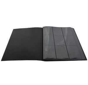 Fuxi Wholesale Durable Eco-Friendly 9-Pocket Leather <b>Card</b> Binder 432 Side-Loading Collection <b>Folder</b> with Strap for TCG for - Product Image 4