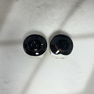 Juego de 2 Saleros y Pimenteros de Cerámica con Forma de Fantasma, Resistentes al Polvo, Color Personalizado, Accesorios de Cocina - Product Image 3