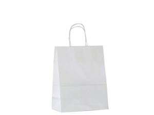 Bolsa de Papel Reciclable Impresa Personalizada, Bolsa de Compras para Ropa, Bolsa de Papel Kraft Marrón para Regalo con Asa - Product Image 4