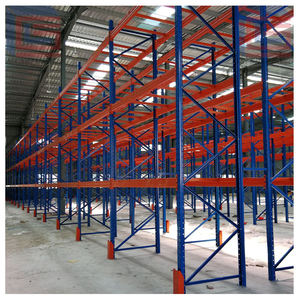 نظام رفوف مستودعات متعددة المستويات وثقيلة التحمل، رفوف تخزين معدنية، تصميم رفوف البالتات - Product Image 2