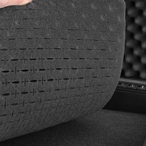 हार्ड प्लास्टिक निविड़ अंधकार उपकरण मामला कठिन सुरक्षात्मक प्लास्टिक ले जाने के मामले के लिए कैमरा - Product Image 5