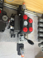 Distributeur hydraulique P40 1P40, distributeur hydraulique monobloc à commande directionnelle, valve à bobine 1P-40-OT (NPT12), commande à distance arrière pour tracteur