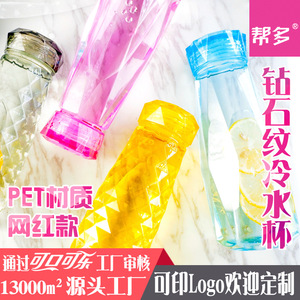 Bangduo Creative Tritan Water Bottle Large Capacity Portable <b>Tea</b> <b>Infuser</b> Student Cup With Cartoon Pattern - Product Image 2