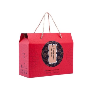 Boîtes cadeaux en carton ondulé de luxe personnalisées pour les noix et les en-cas avec impression de logo - Product Image 2