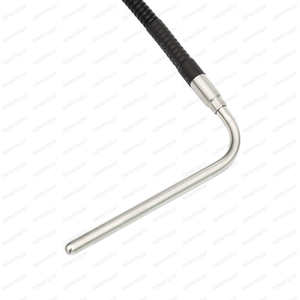 Penutup tabung bergelombang tahan aus pada kabel 2M <span class=keywords><strong>Probe</strong></span> bengkok dengan pegangan PT1000 PT100 - Product Image 2